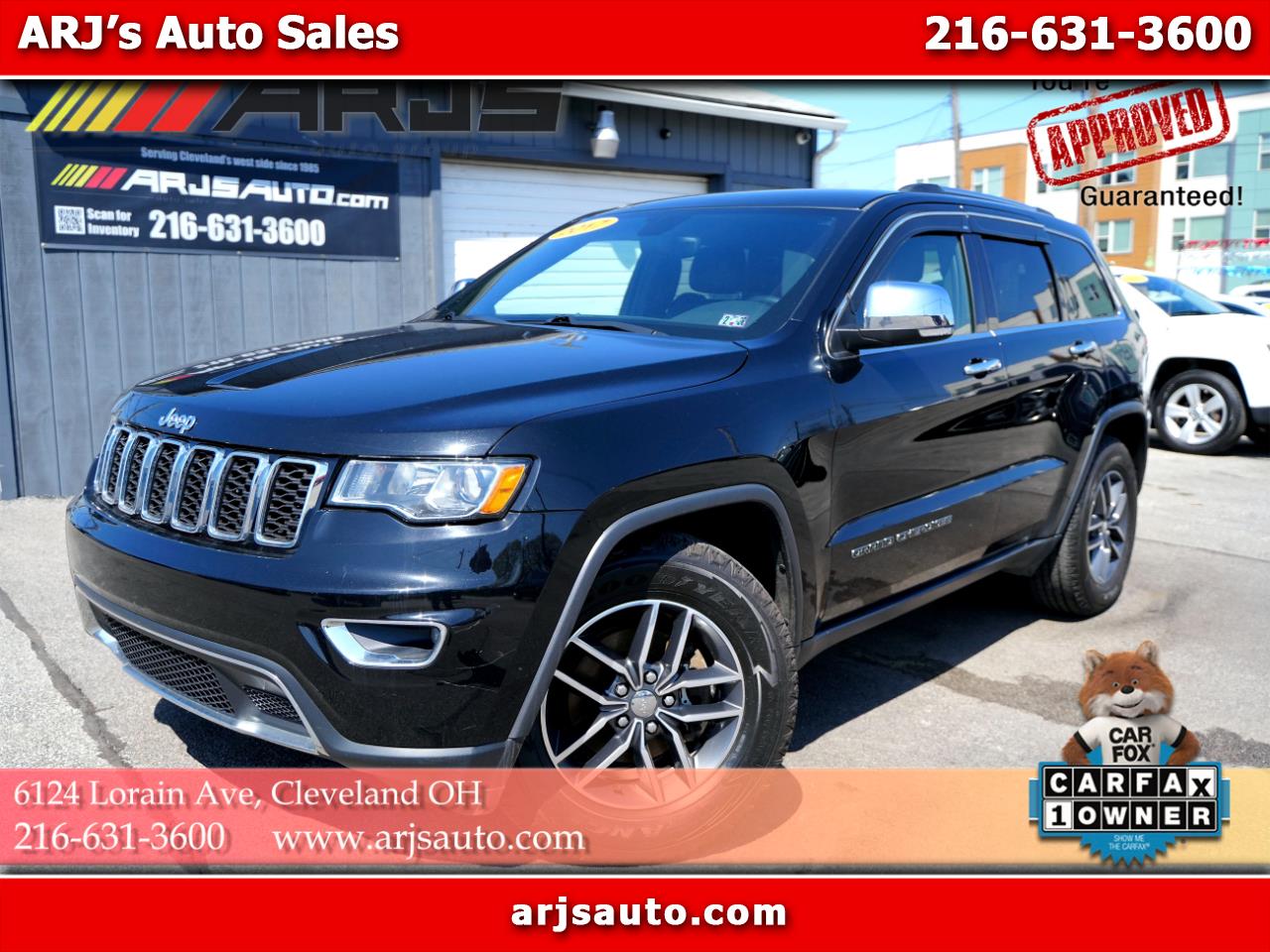 2017 Jeep Grand Cherokee Limited 4x4