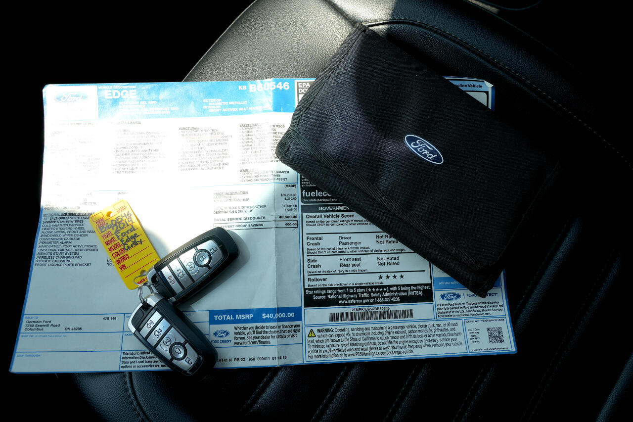 Ford Edge SEL AWD 2019 Ford Edge SEL AWD 2019