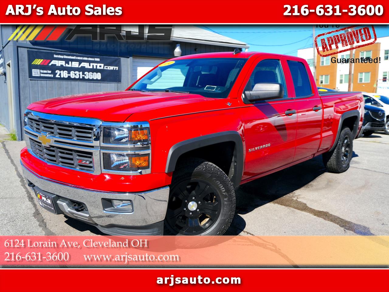 2014 Chevrolet Silverado 1500 4WD Double Cab 143.5" LT w/2LT