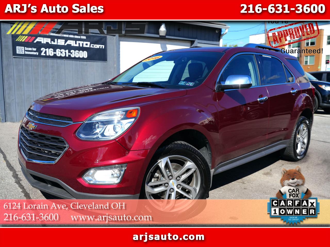 2016 Chevrolet Equinox AWD 4dr LTZ