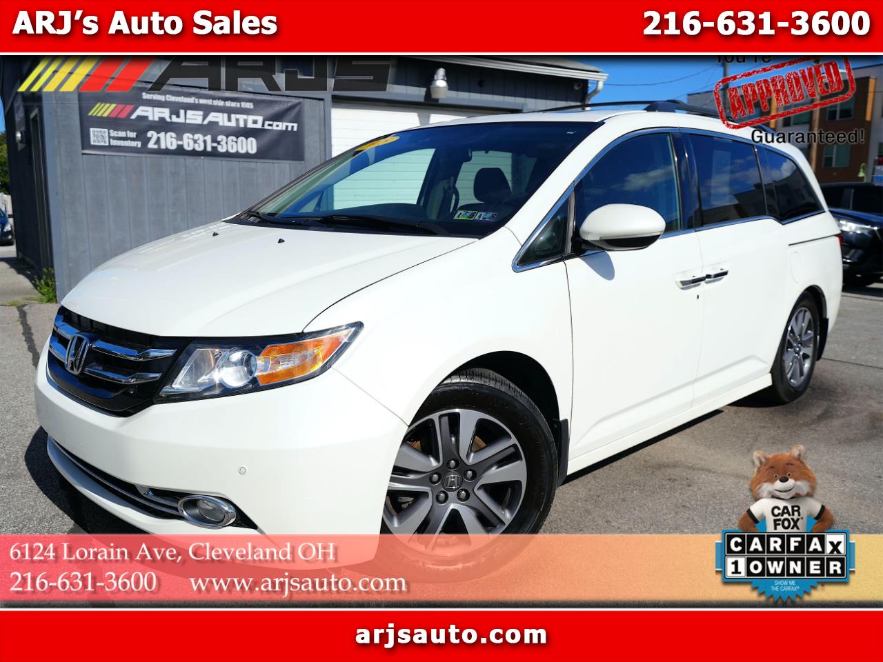 2015 Honda Odyssey 5dr Touring Elite