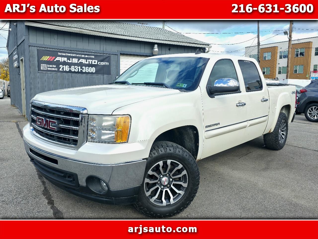 2012 GMC Sierra 1500 4WD Crew Cab 143.5" SLE