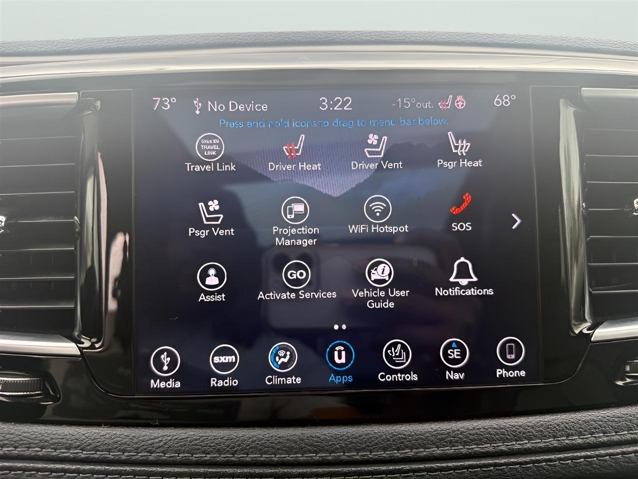 Chrysler Pacifica Limited 2018