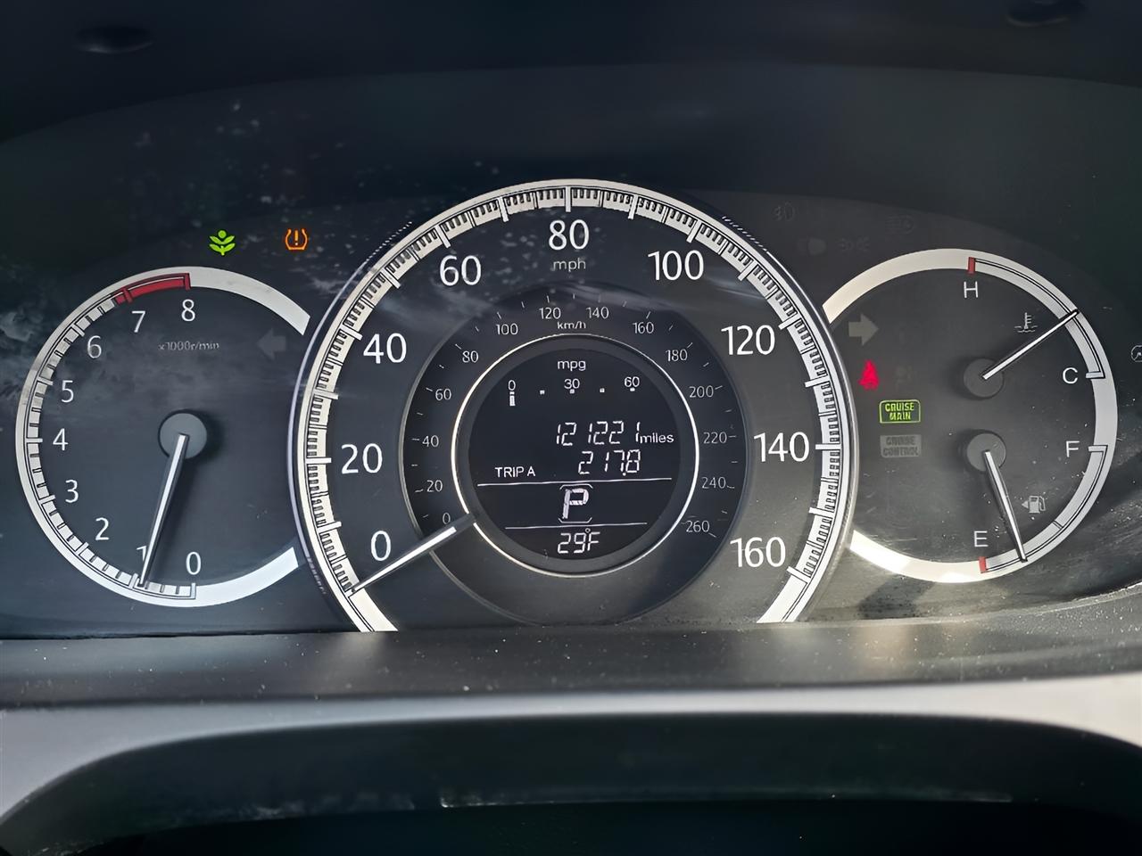 Honda Accord EX-L Sedan CVT 2015