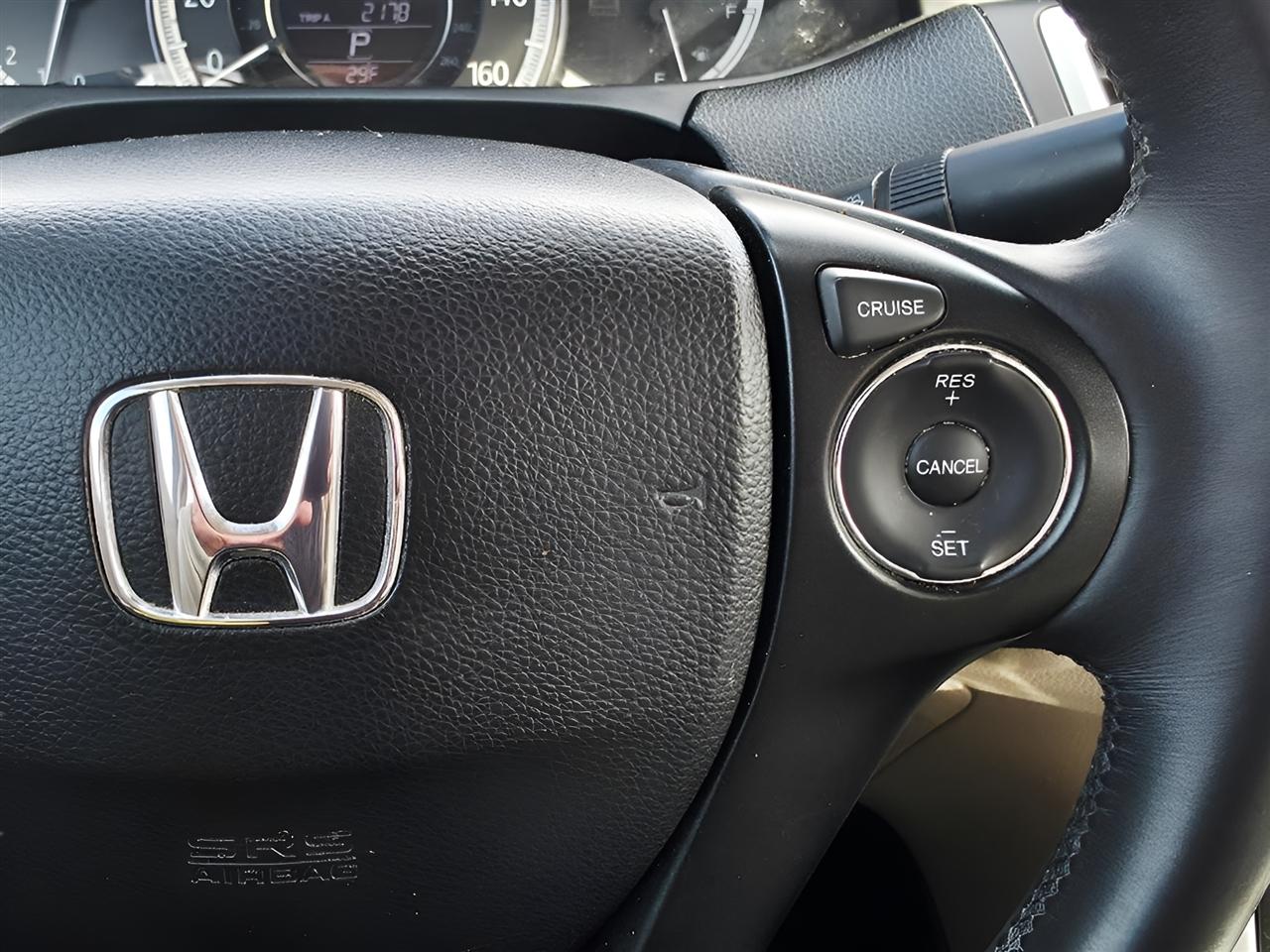 Honda Accord EX-L Sedan CVT 2015