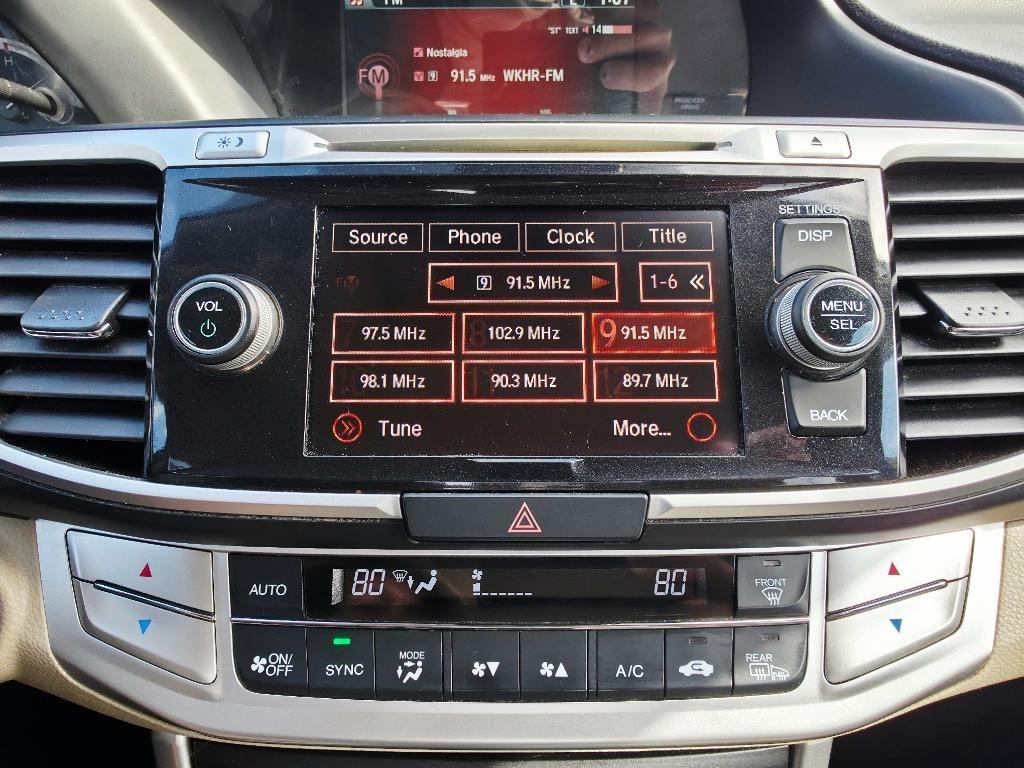 Honda Accord EX-L Sedan CVT 2015