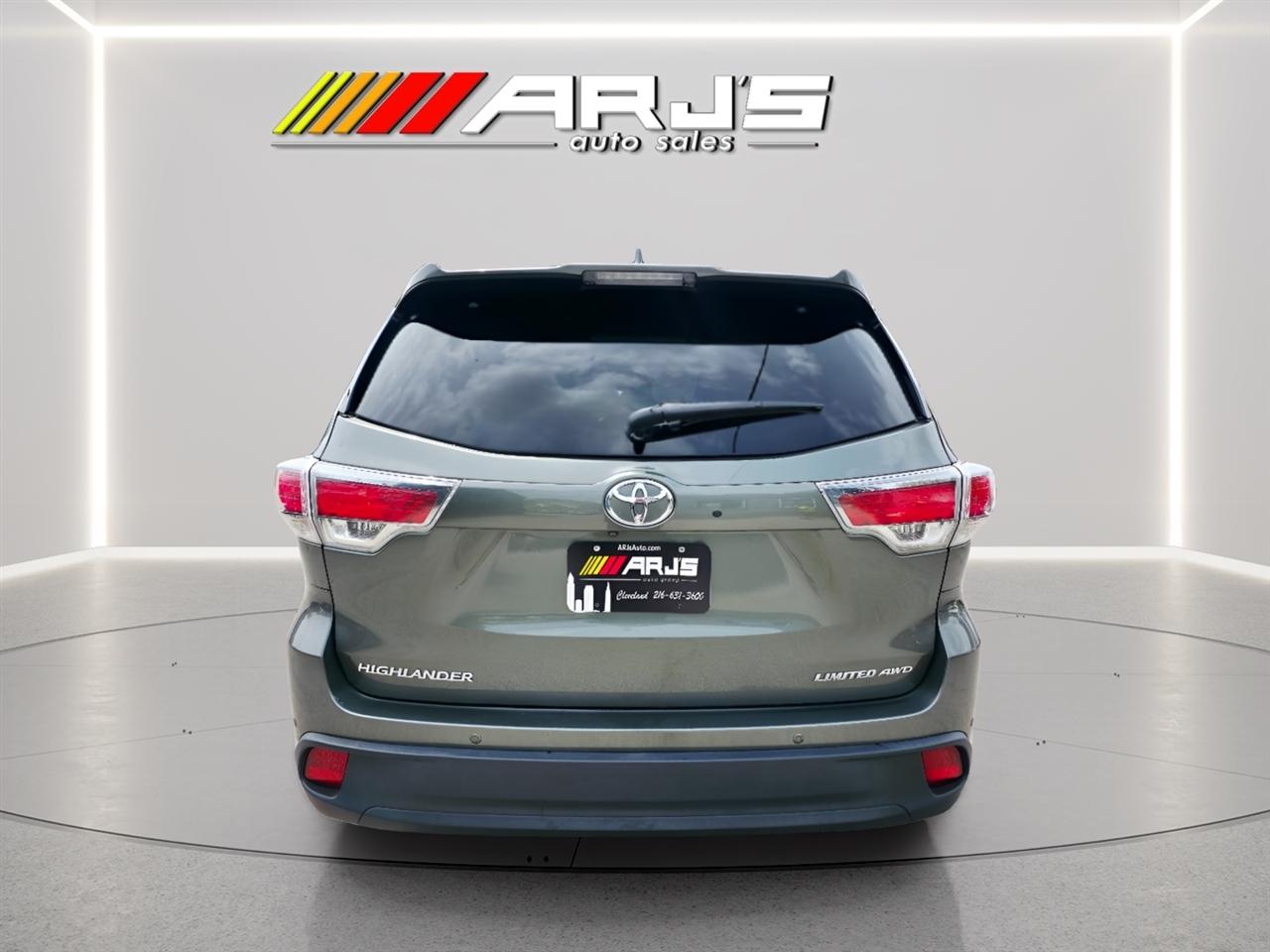 Toyota Highlander Limited AWD V6 2015