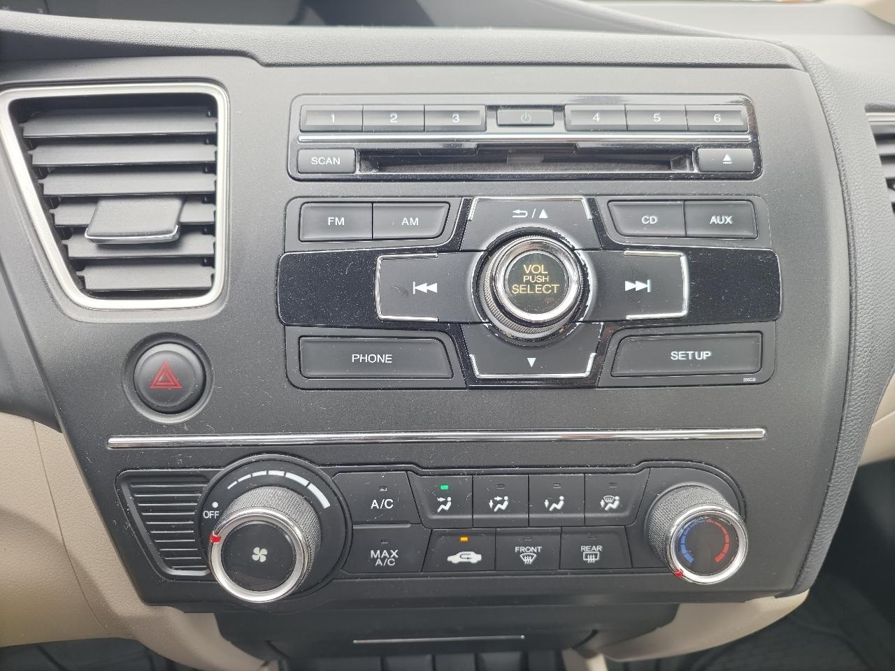 Honda Civic LX Sedan CVT 2014