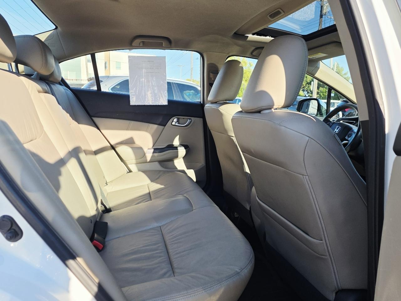 Honda Civic EX-L Sedan 5-Speed AT 2013