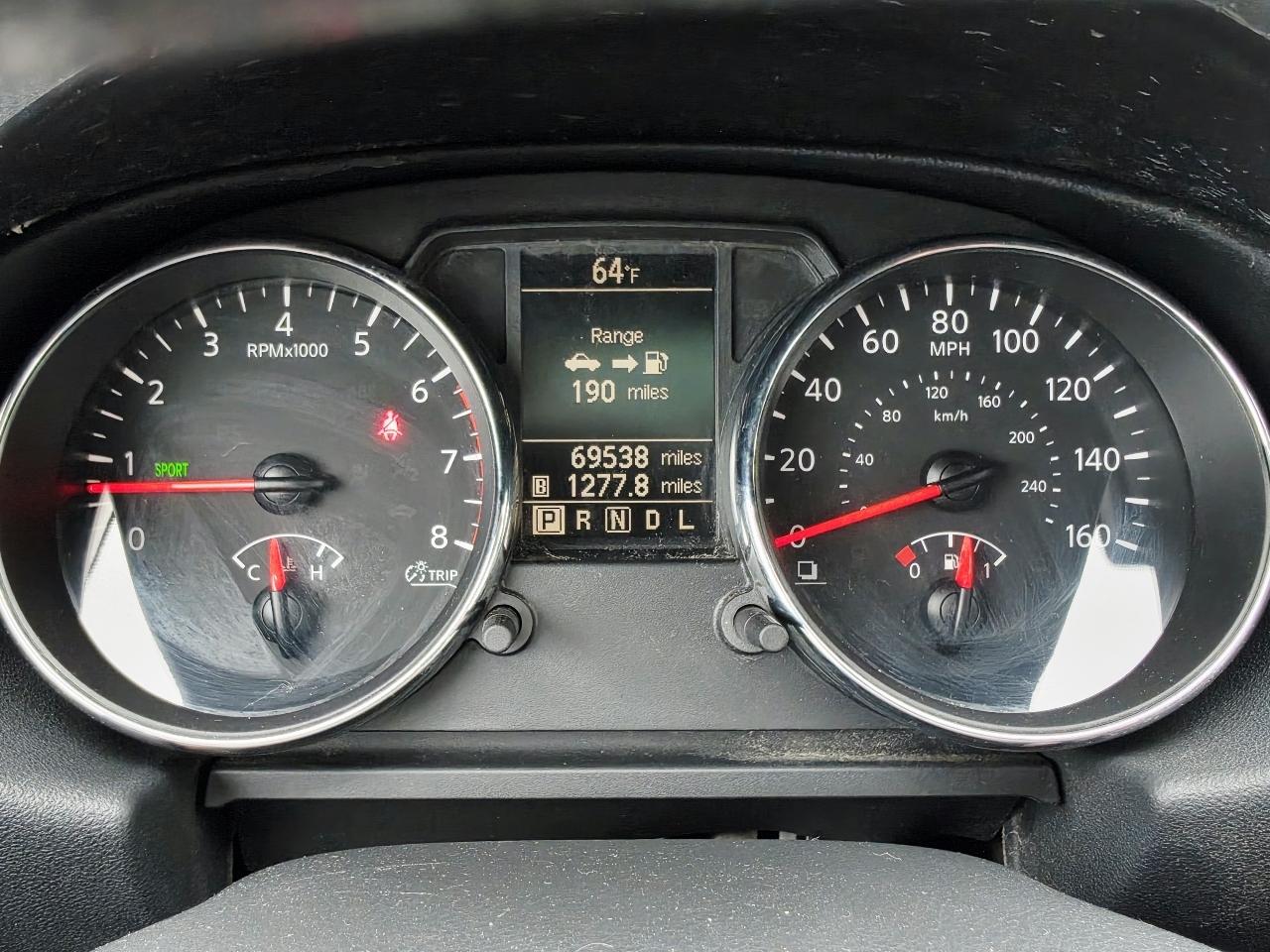 Nissan Rogue S AWD 2013
