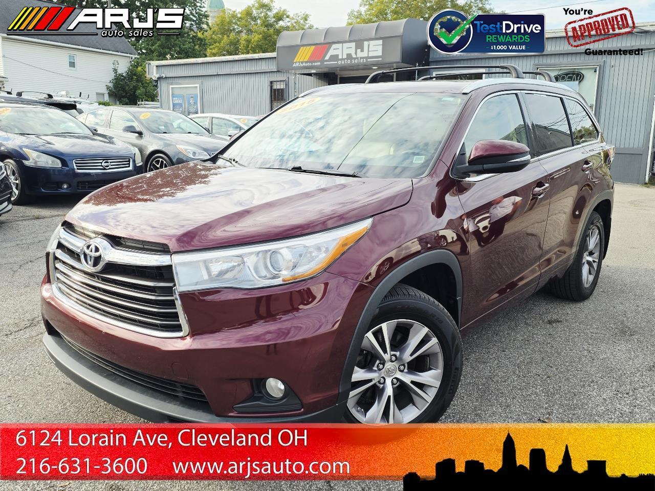 2015 Toyota Highlander XLE AWD V6