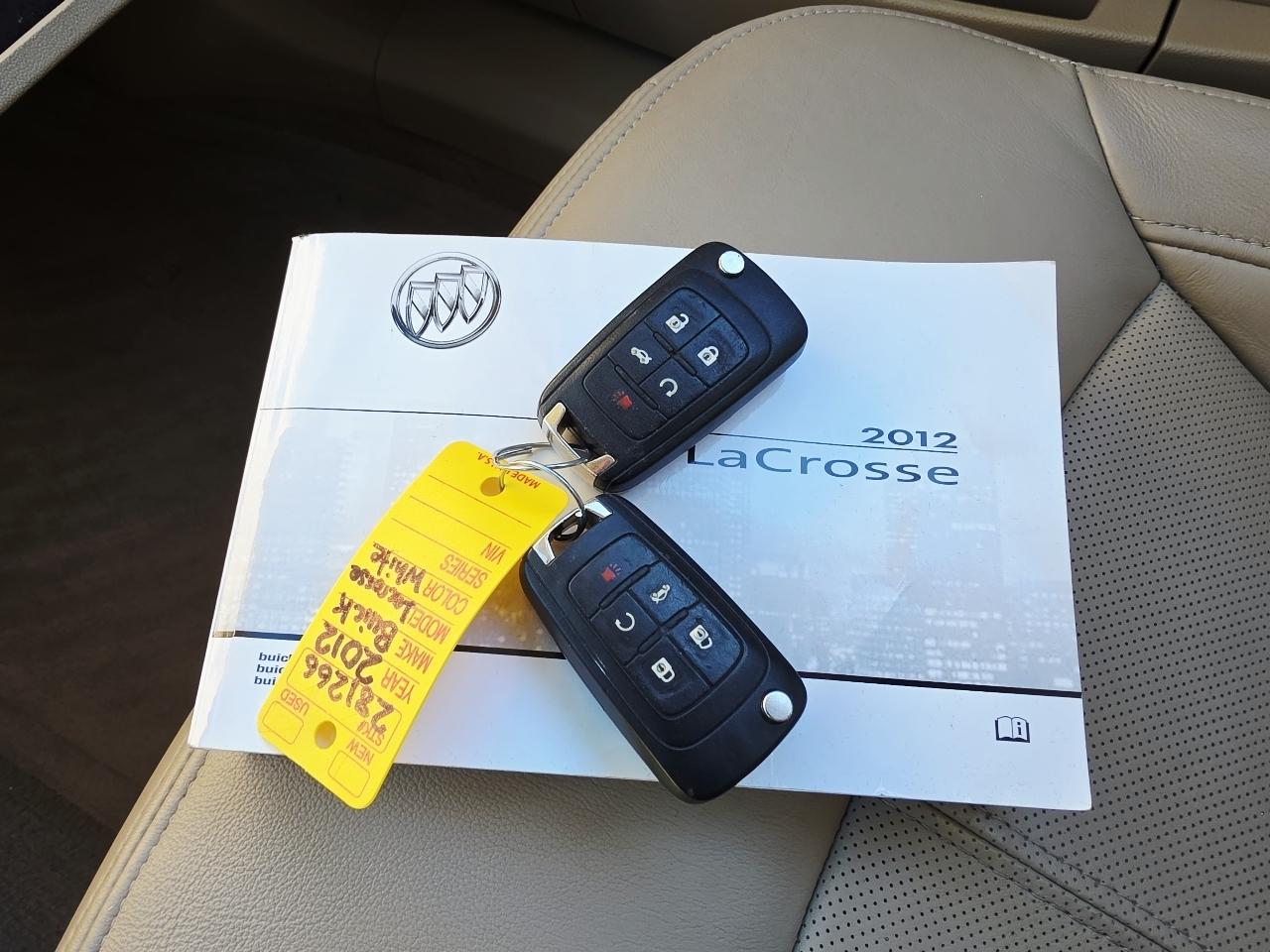 Buick LaCrosse Premium Package 2, w/Leather 2012