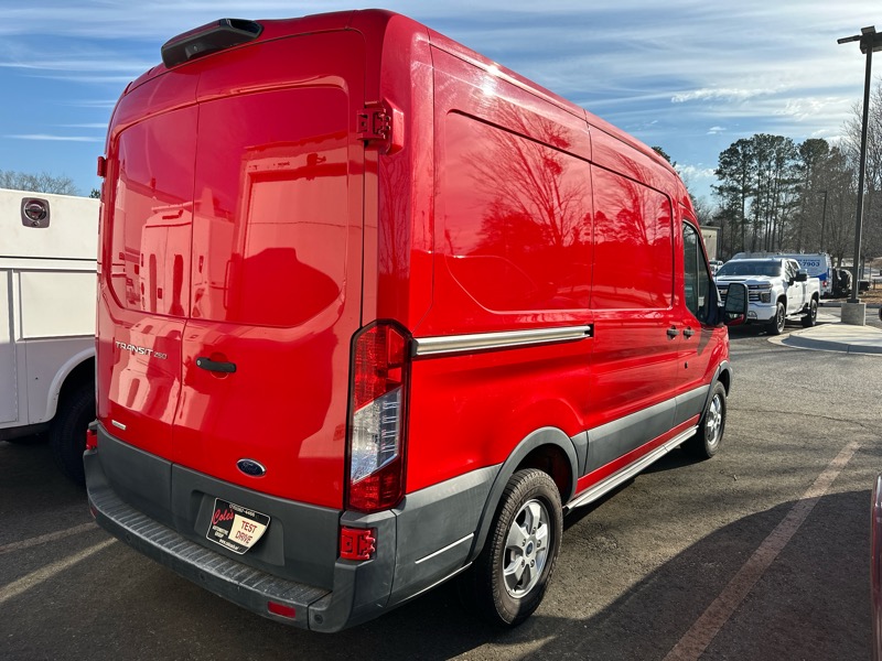 Ford Transit Van T-250 130" Med Rf 9000 GVWR Dual Dr 2018