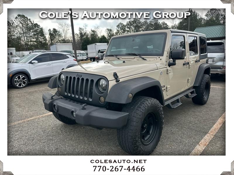 Jeep Wrangler Unlimited 4WD 4dr Sport 2016