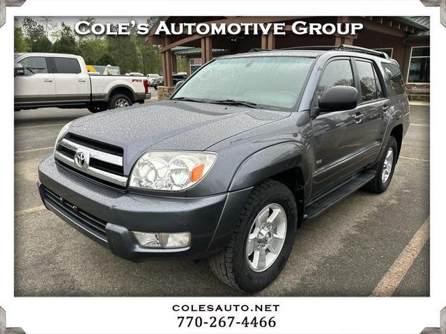 Gray 2005 Toyota 4Runner SR5 V6 SUV / Crossover Rear-Wheel Drive Automatic