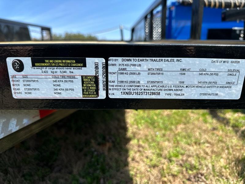Down 2 Earth Trailers Utility Trailer  2026