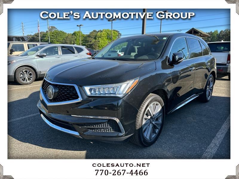 2018 Acura MDX FWD w/Technology Pkg
