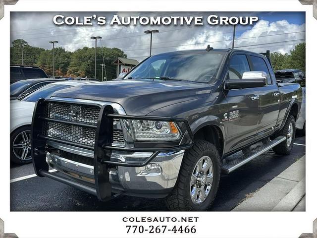 Gray 2018 RAM 2500 Pickup Truck Four-Wheel Drive Automatic