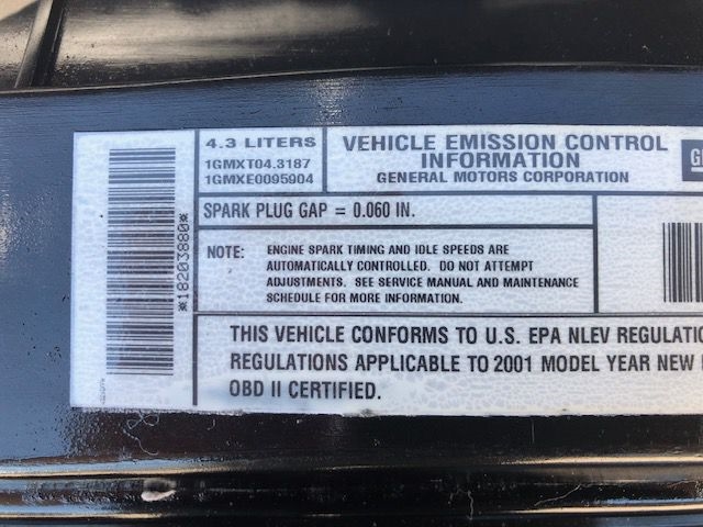 Chevrolet S10 Pickup  2001