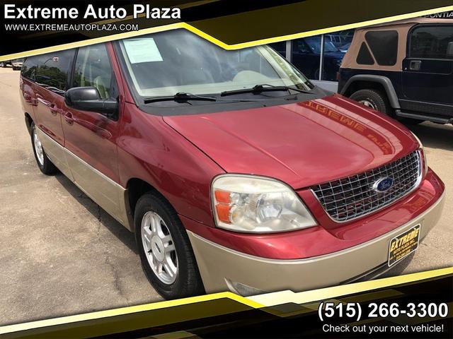 Red 2004 Ford Freestar Limited Minivan Front-Wheel Drive Automatic
