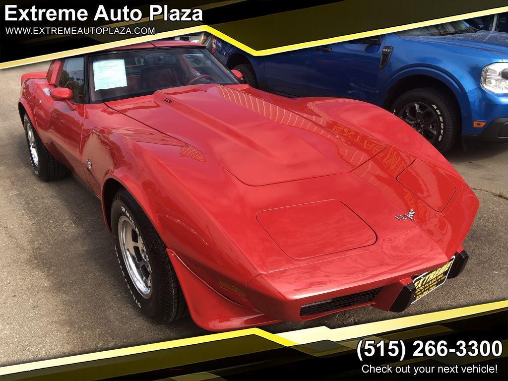 Red 1979 Chevrolet Corvette Coupe Rear-Wheel Drive Automatic
