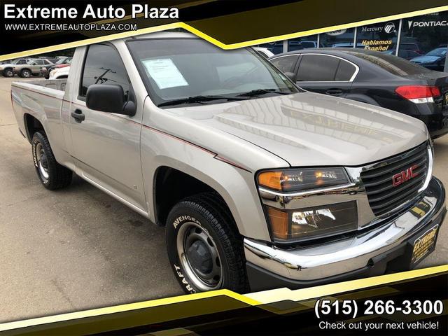 Silver 2007 GMC Canyon Pickup Truck 5-Speed Manual