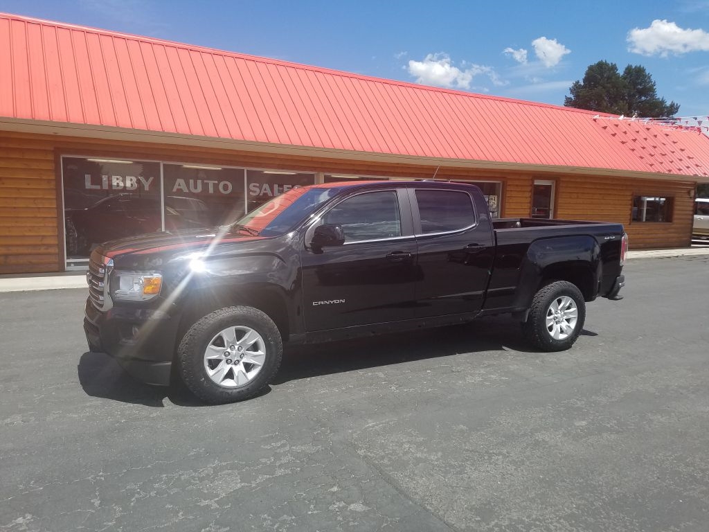 Used 2016 GMC Canyon SLE Crew Cab 4WD Long Box for Sale in Libby MT