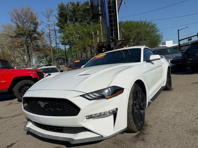 White 2019 Ford Mustang EcoBoost Coupe RWD Coupe Rear-Wheel Drive Automatic