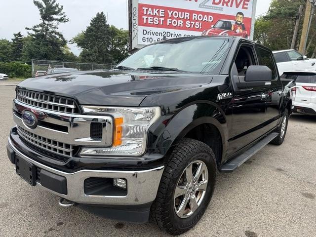 Black 2018 Ford F-150 Pickup Truck Four-Wheel Drive 6-Speed Automatic