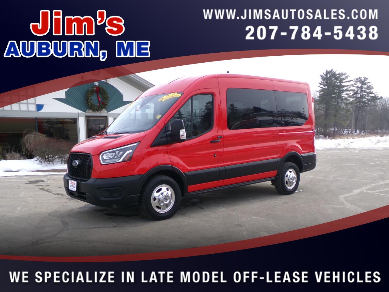 2022 Ford Transit Cargo Van T-150 130" Med Rf 8670 GVWR AWD