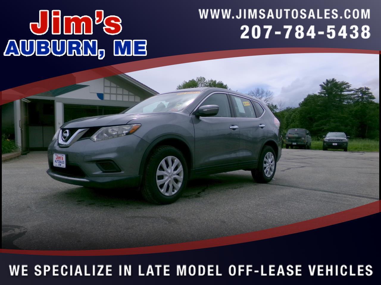 Nissan Rogue AWD 4dr S 2015
