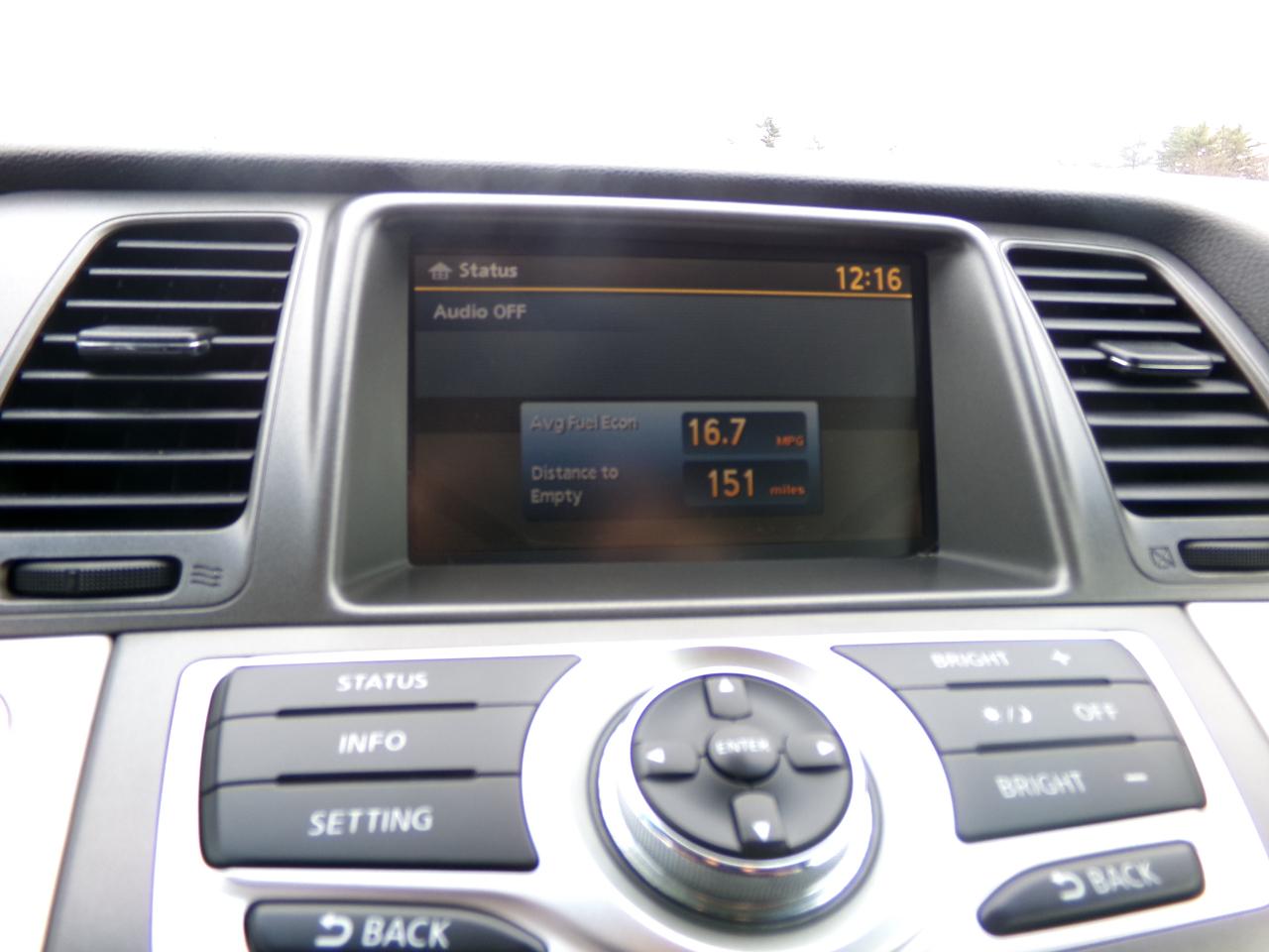 Nissan Murano AWD 4dr SL 2012