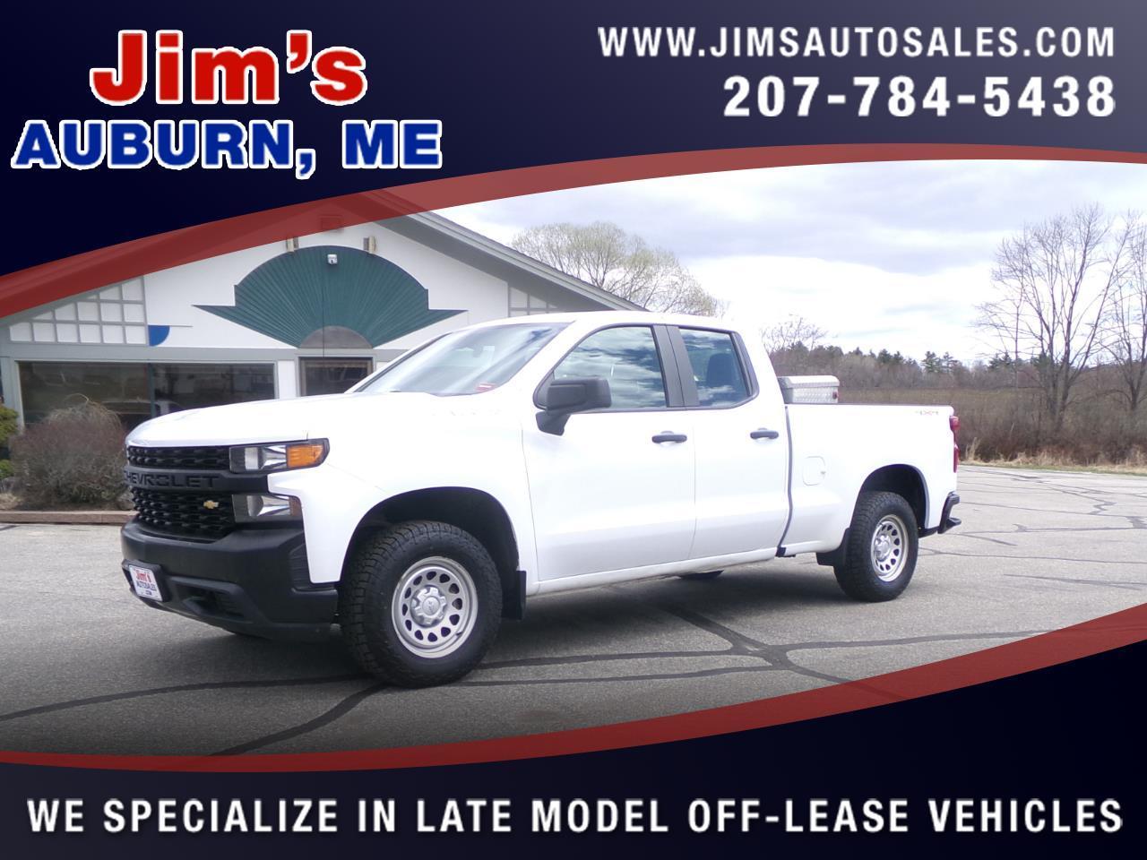 2019 Chevrolet Silverado 1500 4WD Double Cab 147" Work Truck