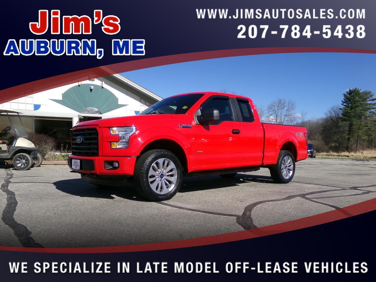 2017 Ford F-150 4WD SuperCab 145" STX