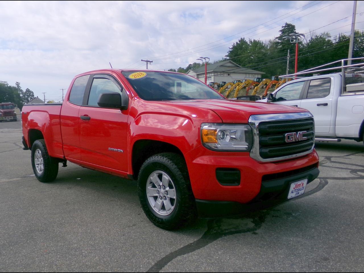 2018 GMC Canyon 4WD Ext Cab 128.3"