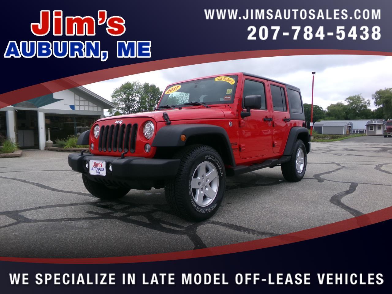2017 Jeep Wrangler Unlimited Sport 4x4