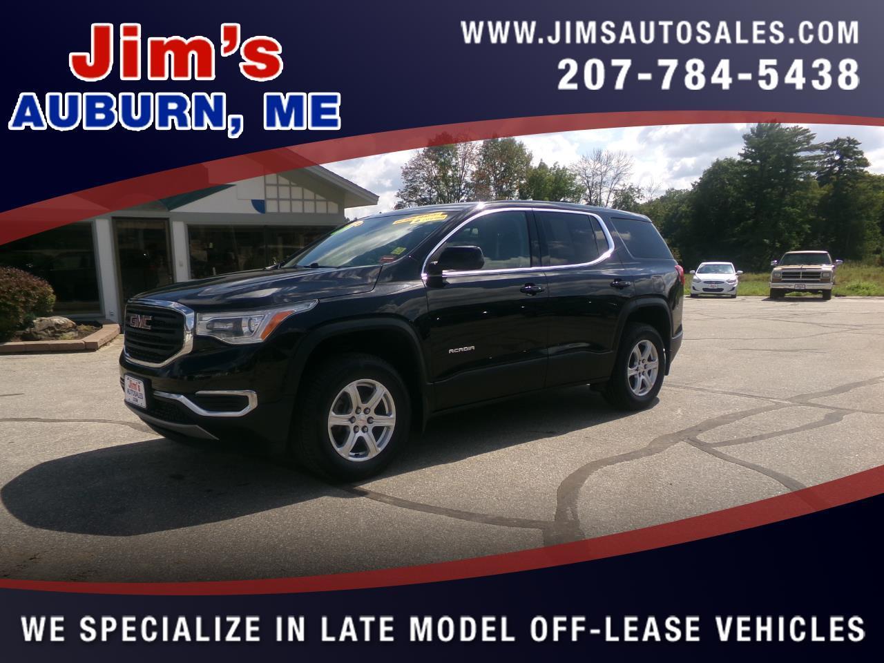 2018 GMC Acadia AWD 4dr SLE w/SLE-1