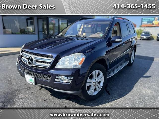 Blue 2008 Mercedes-Benz GL-Class SUV / Crossover All-Wheel Drive 7-Speed Automatic