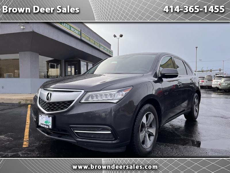 2016 Acura MDX SH-AWD 9-Spd AT