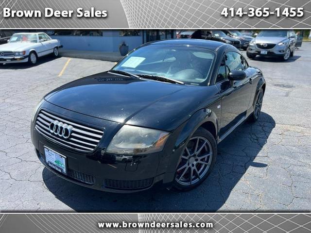 Black 2001 Audi TT 1.8T 180hp Turbo Coupe FWD Coupe Front-Wheel Drive Manual