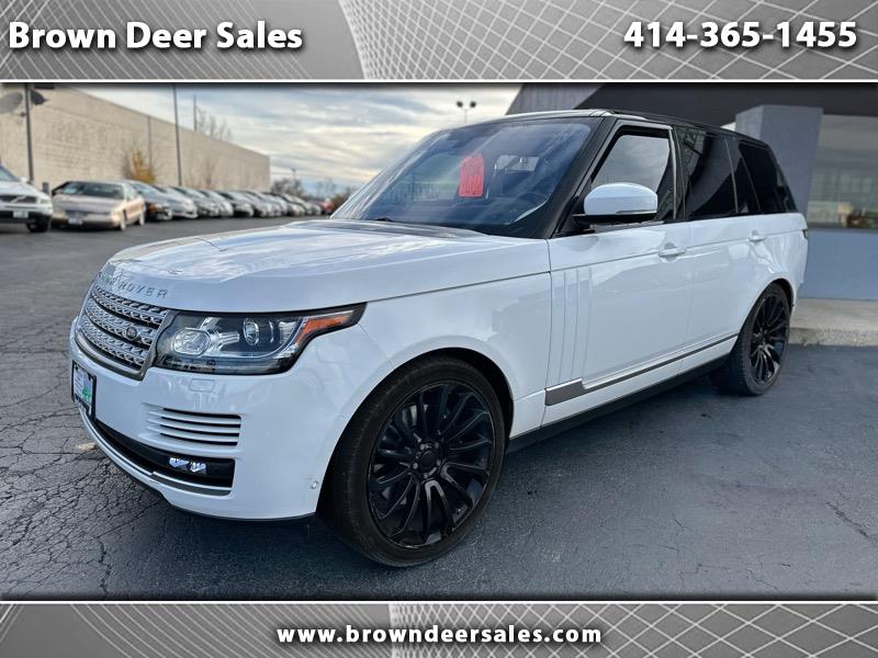 2016 Land Rover Range Rover HSE