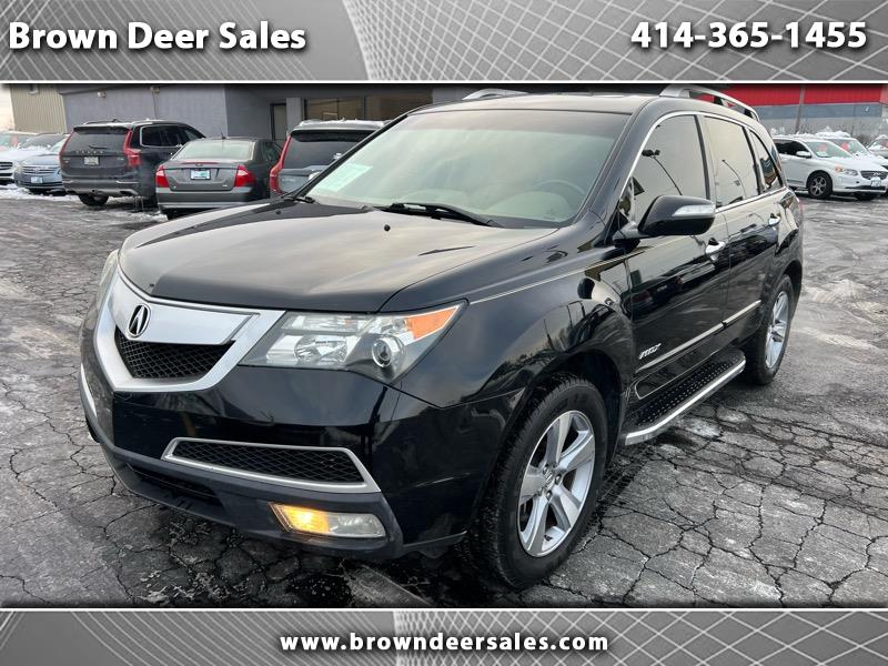 2012 Acura MDX 6-Spd AT w/Tech and Entertainment Package