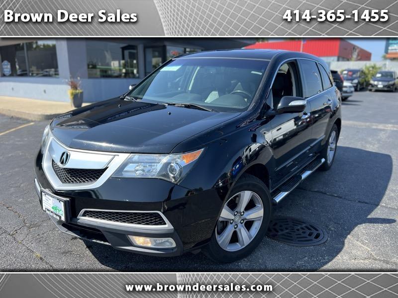 2012 Acura MDX 6-Spd AT w/Tech Package