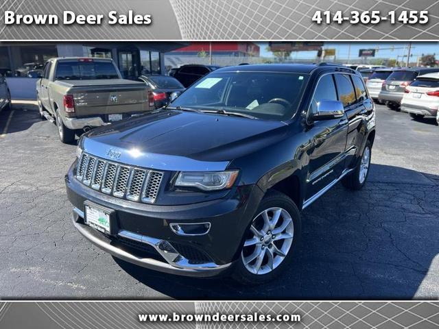 Black 2014 Jeep Grand Cherokee SUV / Crossover Four-Wheel Drive Automatic