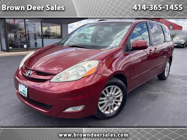 BURGUDY 2010 Toyota Sienna XLE Minivan Front-Wheel Drive Automatic