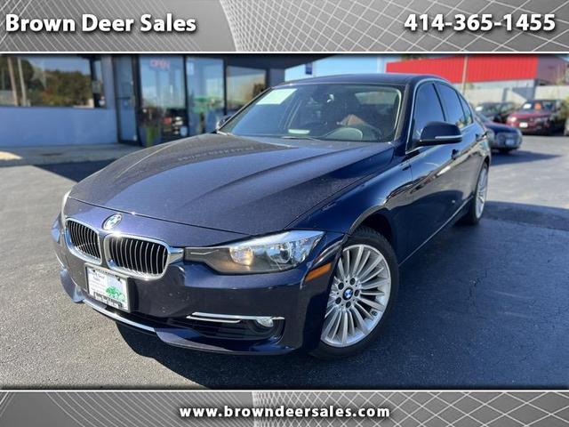 Blue 2014 BMW 3 Series Sedan All-Wheel Drive Automatic