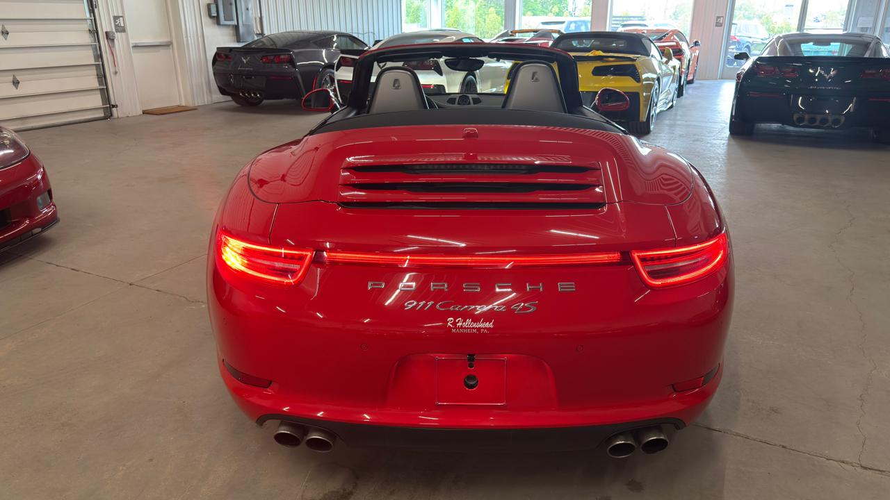 Porsche 911 2dr Cabriolet Carrera 4S 2014