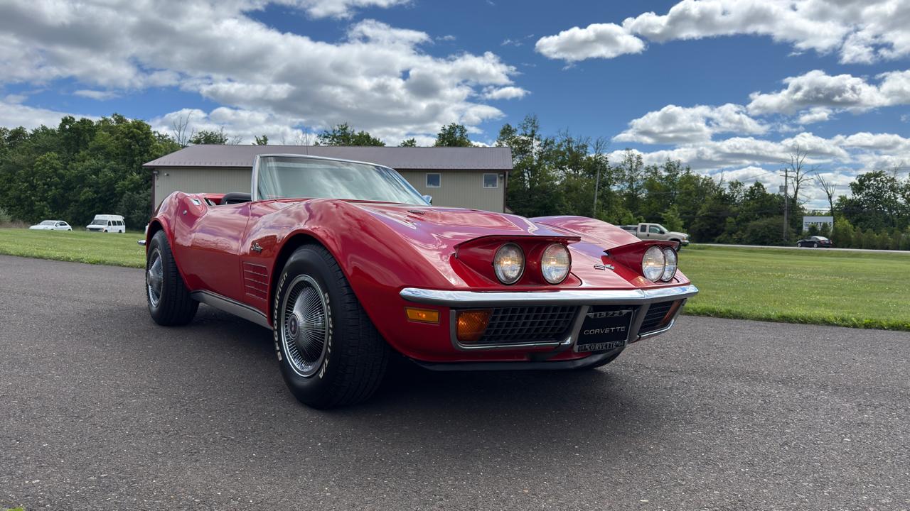 Chevrolet Corvette Stingray 2LT Convertible Manual 1972