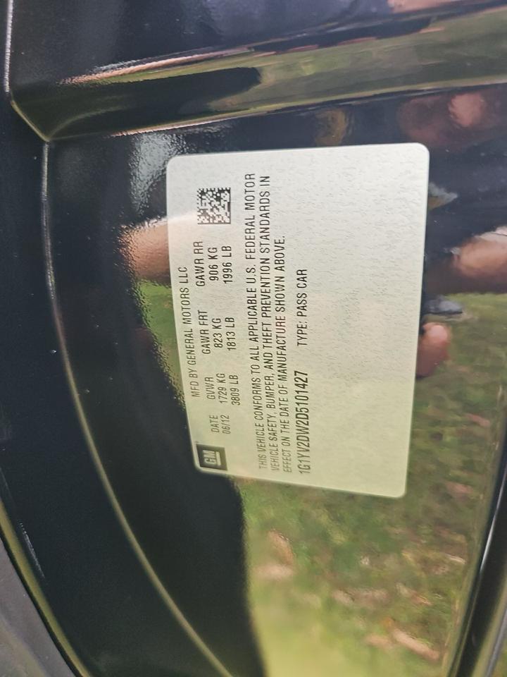 Chevrolet Corvette 2dr Cpe Grand Sport w/2LT 2013