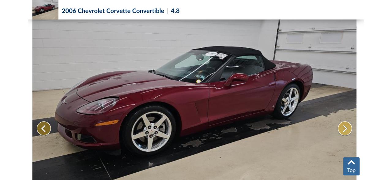 Chevrolet Corvette 2dr Conv 2006